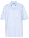 Darkpark Oversized cotton shirt