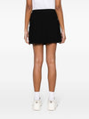 Palm Angels Monogram pleated skirt