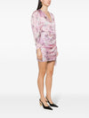 Iro Floral print silk short dress
