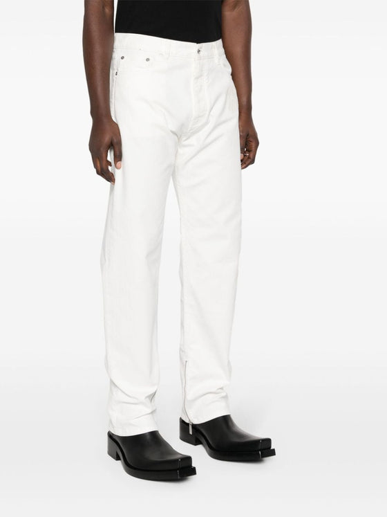 Off White 90's Logo Skate straight-leg jeans