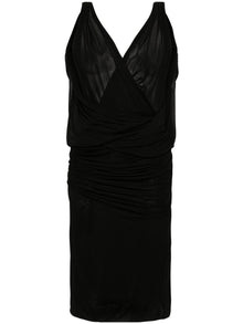  Saint Laurent V-necked mini dress