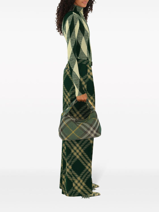 Burberry Medium Check Shoulder Bag