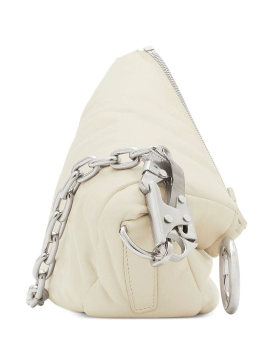 Burberry Small Knight Leather Shoulder Bag