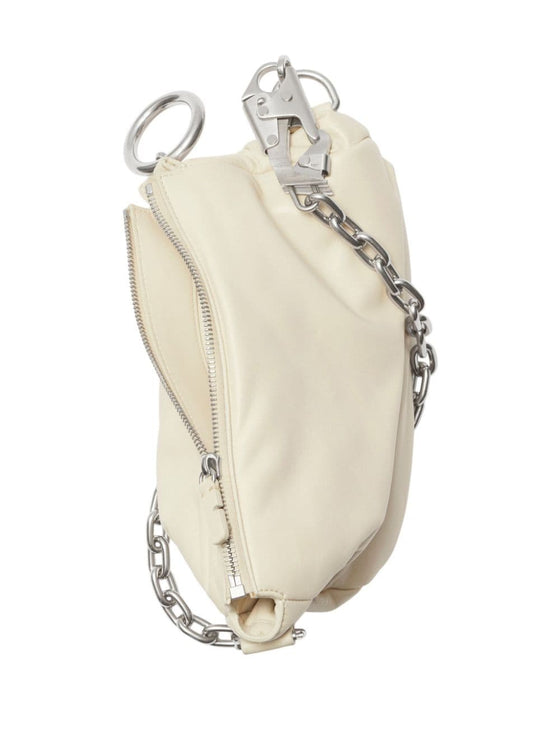 Burberry Small Knight Leather Shoulder Bag