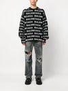 Balenciaga logo sweater