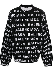  Balenciaga logo sweater