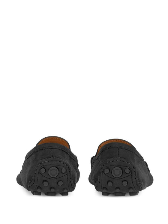 Ferragamo Double Gancini Moccasins