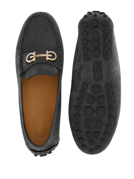 Ferragamo Double Gancini Moccasins