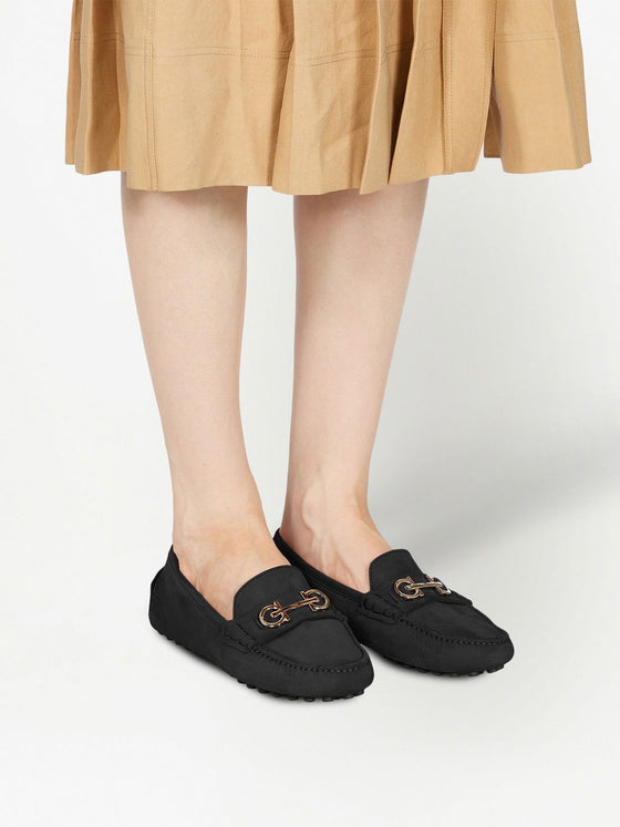 Ferragamo Double Gancini Moccasins
