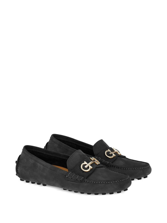 Ferragamo Double Gancini Moccasins