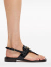Ferragamo Gancini-buckle Leather Sandals