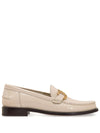 Ferragamo Gancini leather loafers