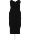 Wolford Fatal draping mini dress
