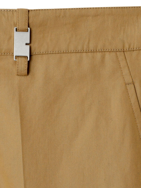 Burberry Straight-leg cotton trousers