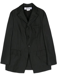  Comme Comme Single breasted pinstripe blazer