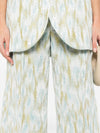 Erika Cavallini Semi-Couture Printed cropped trousers