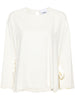 Erika Cavallini Semi-Couture Top White
