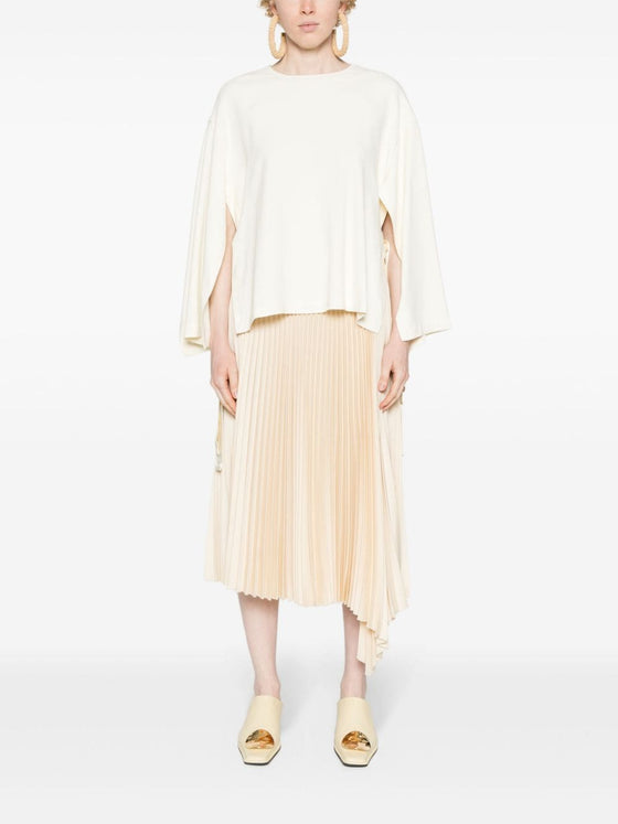 Erika Cavallini Semi-Couture Top White