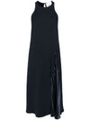 Erika Cavallini Semi-Couture Sleeveless midi dress