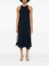 Erika Cavallini Semi-Couture Sleeveless midi dress