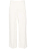 Erika Cavallini Semi-Couture Trousers White