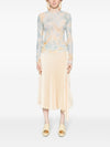 Erika Cavallini Semi-Couture Long sleeve printed t-shirt