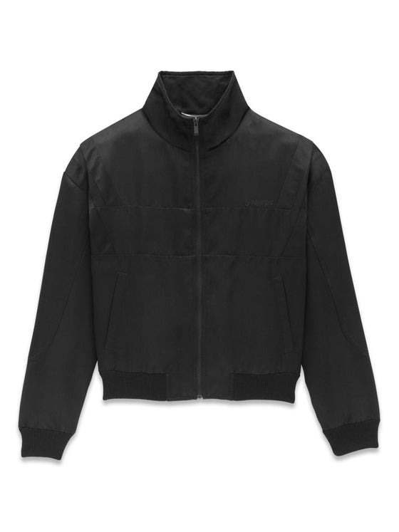 Saint Laurent blouson in satin