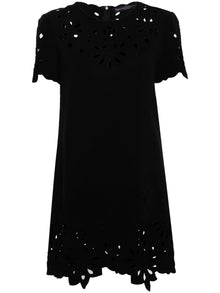  Ermanno Scervino Embroidered cotton short dress