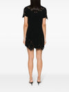 Ermanno Scervino Embroidered cotton short dress