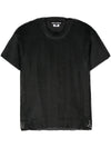 Junya Watanabe Open-knit crewneck t-shirt