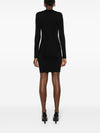 Saint Laurent Décolleté Mini Dress