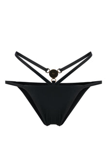  Versace Medusa-plaque strappy bikini bottoms