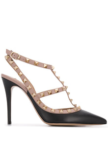  Valentino Garavani 105mm Rockstud leather pumps