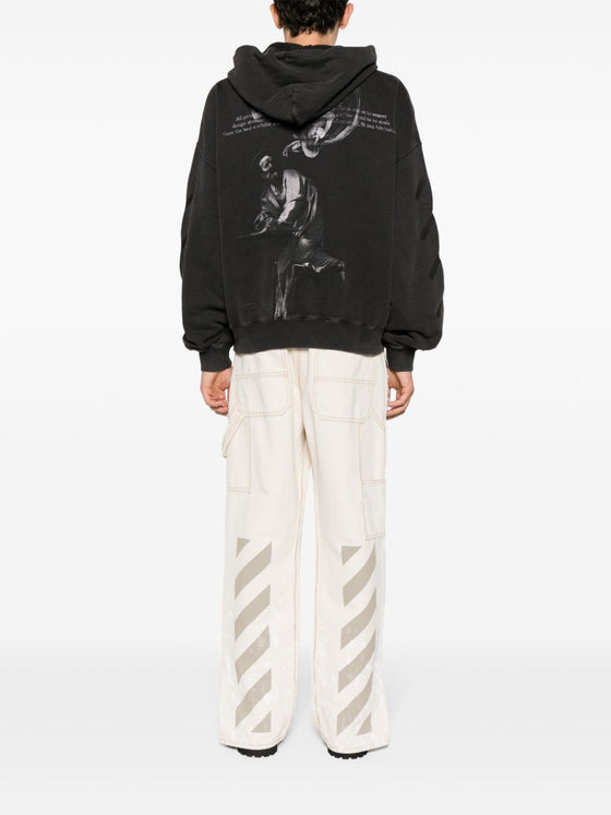 Off White St. Matthew cotton hoodie