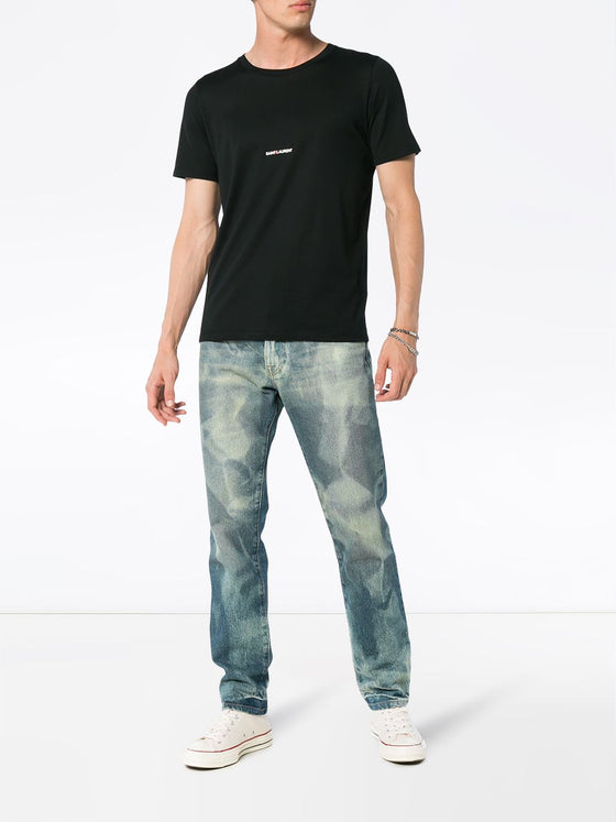 Saint Laurent logo print T-shirt