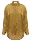 Nude Satin Shirt