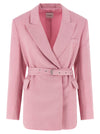 Nude Belt Blazer