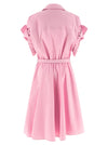 Nude Chemisier Dress