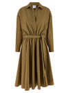 Nude Chemisier Dress