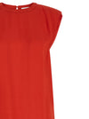 Nude Round-neck Dress