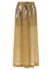 Nude Slit Skirt