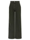 Nude Wide Leg Jeans