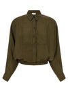 Nude Plastron Shirt