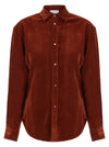 Nude Velvet Shirt