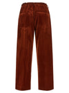 Nude Velvet Pants