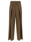 Nude Palazzo Pants