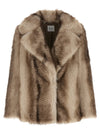 Nude Faux Fur Jacket