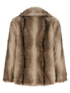 Nude Faux Fur Jacket