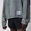 Satisfy Faded Black MothTech hoodie