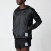 Satisfy Black Pertex Diamond Fuse windbreaker jacket